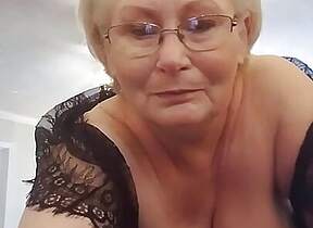 Granny FUcks BBC Together with Shows Off